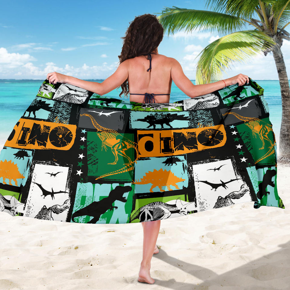 Dinosaurs Print Pattern Sarong
