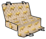 Rhino Yellow Theme Pattern Dog Car Seat Covers