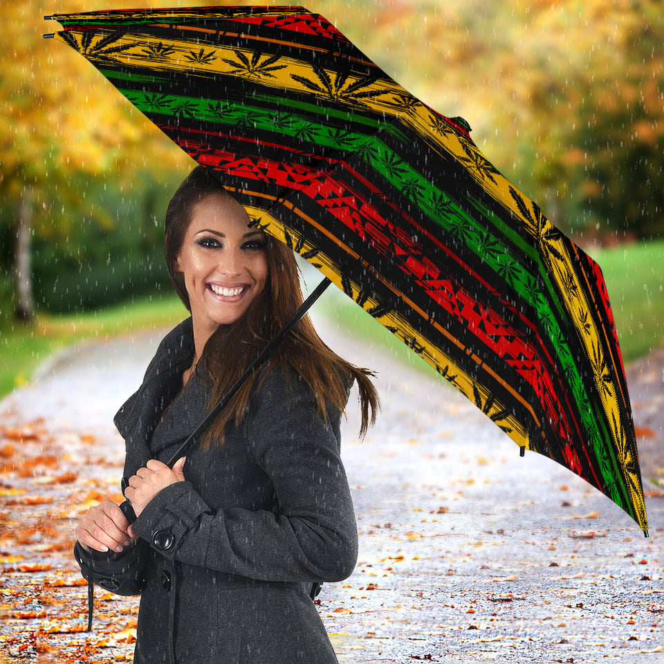 Canabis Marijuana Weed Pattern Print Design 04 Umbrella