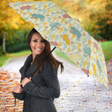 Hippopotamus Pattern Print Design 04 Umbrella