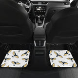 Eagle Pattern Print Design 03 Front and Back Car Mats