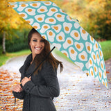 Fried Eggs Pattern Print Design 04 Umbrella