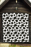 Cow Skin Pattern Premium Quilt