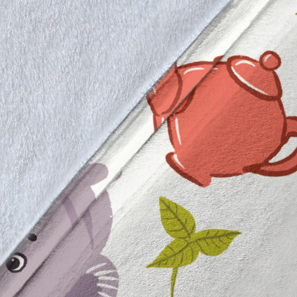 Cute Koalas Teapots Tea Premium Blanket