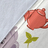 Cute Koalas Teapots Tea Premium Blanket