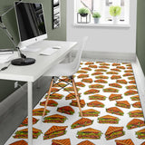Sandwich Pattern Print Design 02 Area Rug