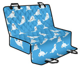 Cute Sea Lion Seal Pattern Background Dog Car Seat Covers