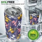 Koi Fish Carp Fish Pattern Tumbler