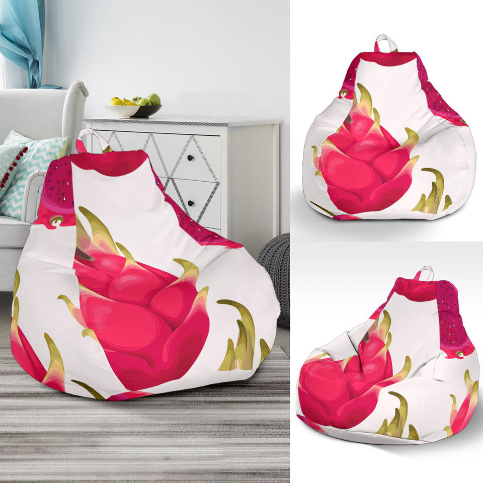 Dragon Fruits Design Pattern Bean Bag Cover