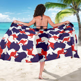 Kangaroo Australian Pattern Sarong