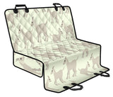 Little Young Goat Pattern Dog Car Seat Covers