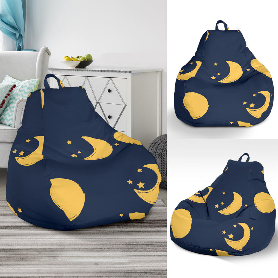 Moon Star Pattern Bean Bag Cover