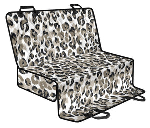 Leopard Skin Print Pattern Dog Car Seat Covers
