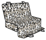 Leopard Skin Print Pattern Dog Car Seat Covers