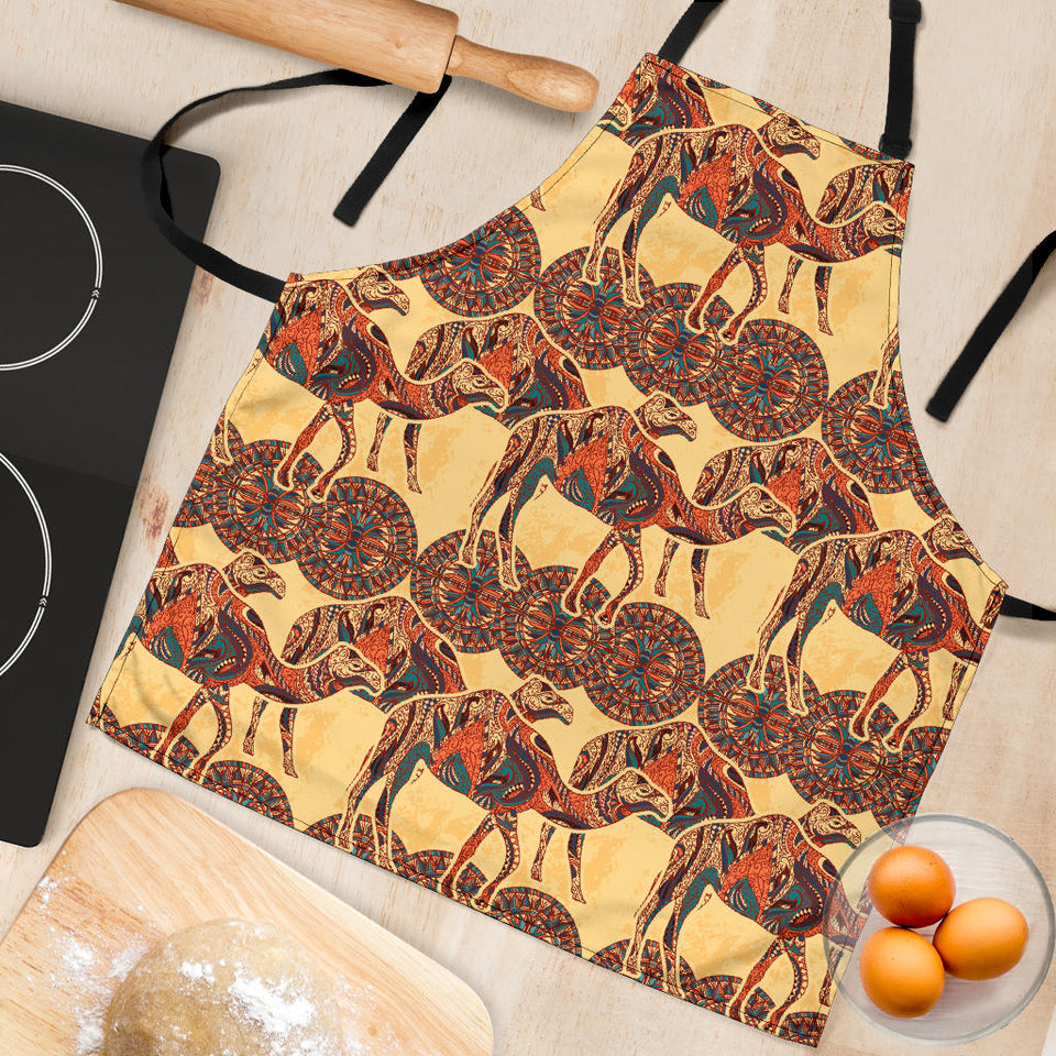 Camel Polynesian Tribal Design Pattern Adjustable Apron