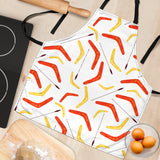 Waterclor Boomerang Australian Aboriginal Ornament Adjustable Apron