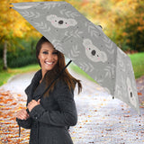 Cute Koala Leaves Pattern Umbrella