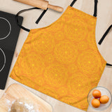 Orange Traditional Indian Element Pattern Adjustable Apron