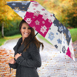 Teddy Bear Pattern Print Design 03 Umbrella