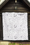 Math Pattern Print Design 03 Premium Quilt