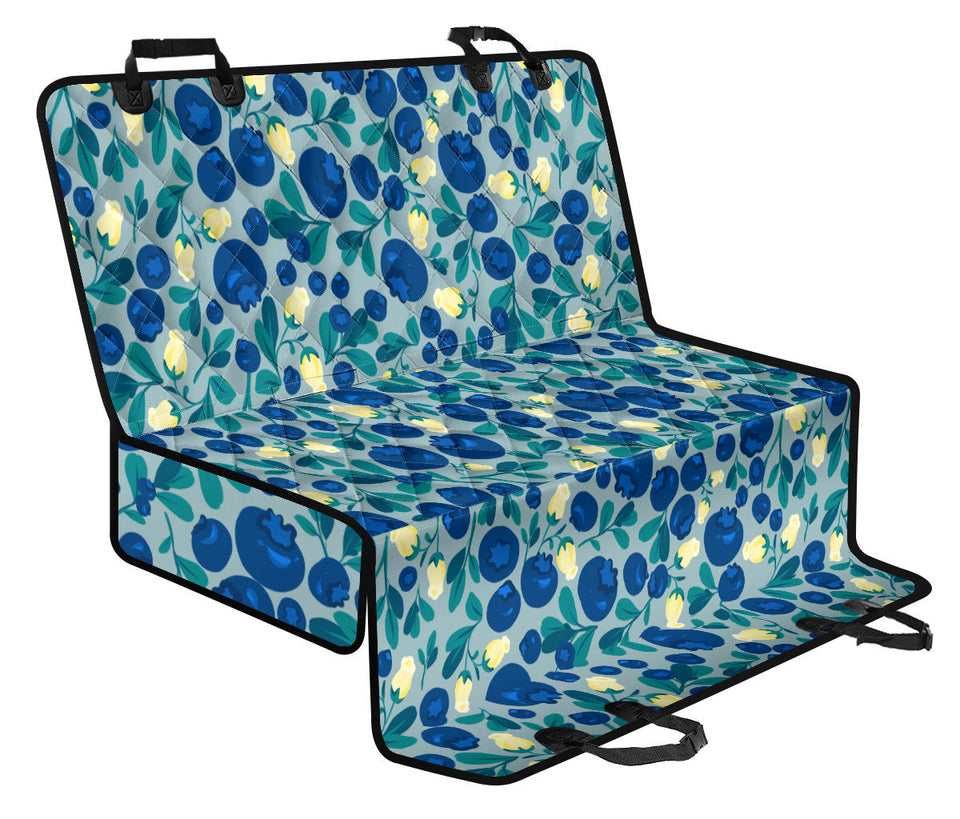 Blueberry Design Pattern Dog Car Seat Covers