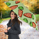 Carrot Pattern Print Design 05 Umbrella