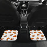 Clown Fish Pattern Print Design 03 Front and Back Car Mats