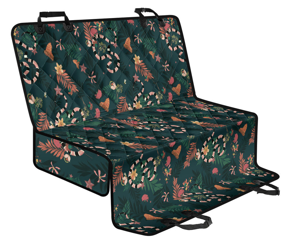 Snake Forest Pattern Dog Car Seat Covers