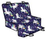 Hand Drawn Cute Unicorn Star Planet Dog Car Seat Covers