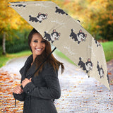 Cute Siberian Husky Umbrella