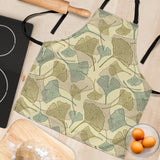 Ginkgo Leaves Design Pattern Adjustable Apron