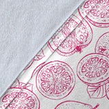Sketch Guava Pattern Premium Blanket