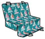 Cute Sailboat Pattern Dog Car Seat Covers