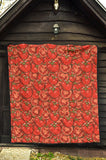 Red Tomato Pattern Premium Quilt