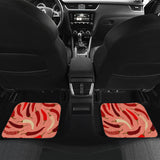 Beautiful Chili Peppers Pattern Front And Back Car Mats
