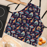 Colorful Mushroom Pattern Adjustable Apron