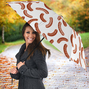 Sausage Pattern Print Design 04 Umbrella