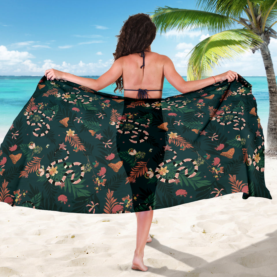 Snake Forest Pattern Sarong