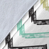 Zigzag  Chevron Paint Pattern Premium Blanket