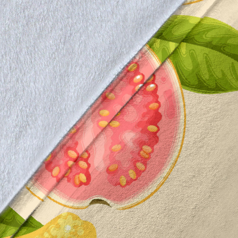Beautiful Guava Pattern Premium Blanket