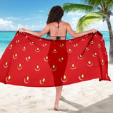 Strawberry Texture Skin Pattern Sarong