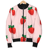 Strawberry Beautiful Pattern Men'S Bomber Jacket