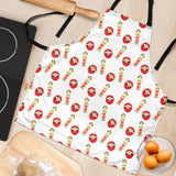 Daruma Japanese Wooden Doll Adjustable Apron