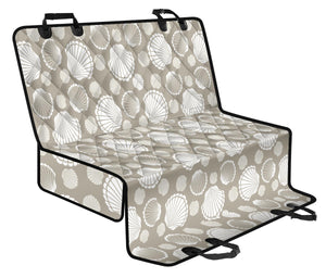 Scallop Shell Pattern Dog Car Seat Covers