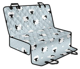 Sheep Polka Dot Cloud Pattern Dog Car Seat Covers