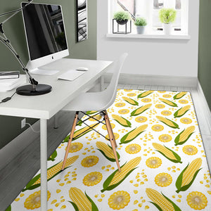 Corn Pattern Print Design 05 Area Rug