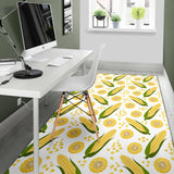 Corn Pattern Print Design 05 Area Rug