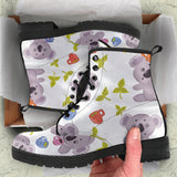Cute Koalas Teapots Tea Leather Boots