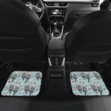 Lovely Sea Otter Pattern Front And Back Car Mats