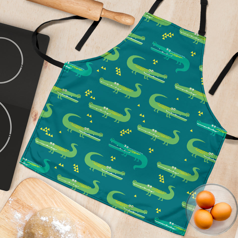 Crocodile Pattern Adjustable Apron